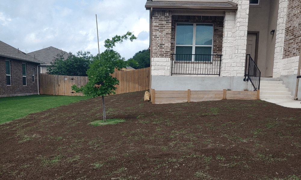 Lawn Levelling In New Braunfels, Tx 